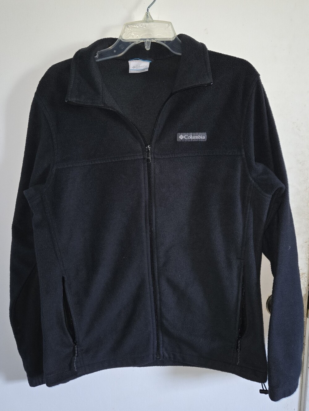 Columbia Women's Black Full Zip Lightweight Mid-Length Outdoor Jacket Size M